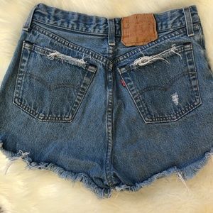 Vintage Levi cut offs